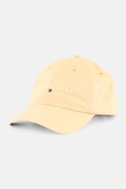 Tommy Jeans Men Embroidered Logo Velcro Closure Cap, Beige