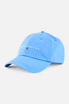 Tommy Jeans Men Embroidered Logo Velcro Closure Cap, Blue