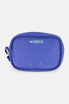 Women Brand Logo Cross Body Bag, Dusty Blue