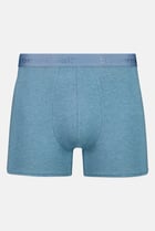 Men 1 Piece Brand Logo Boxer, Heather Blue