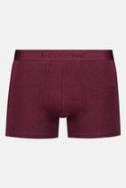 Men Brand Logo Boxer Brief, Burgundy