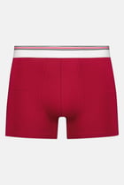 Men 1 Piece Solid Boxer, Dark Pink