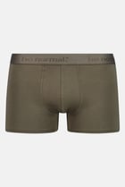 Men Solid Boxer Brief, Green