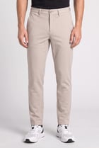 Men Skinny Fit Plain Chino Pants, Beige