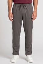 Men Regular Fit Solid Sweatpants, Grey