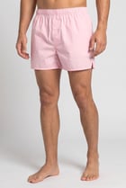 Men Solid Pull On Boxer, Light Pink