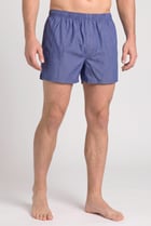 Men Solid Pull On Boxer, Blue