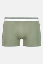 Men 1 Piece Solid Boxer, Sage Green