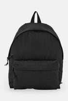 Women Plain Backpack, Black