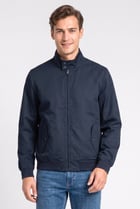 Men Solid Jacket Shirt, Navy