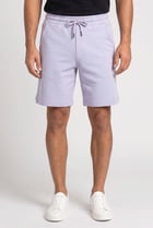 Men Solid Basic Shorts, Lavender