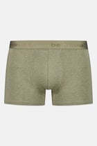 Men Heather Pull On Boxer, Heather Green
