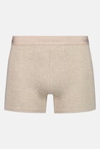 Men Brand Logo Pull On Boxer, Beige