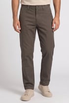 Men Baggy Fit Solid Chino Pants, Taupe