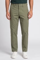 Men Baggy Fit Solid Non-Stretchable Jeans, Olive