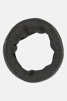 Men Textured Tube Scarf, Army Green