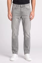 Men Flare Fit Washed Non Stretchable Jeans, Grey