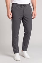 Men Stretch Fit Solid Chino Pants, Grey