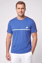 Men Sportswear Fit Short Sleeve Outdoor T-Shirt, Royal Blue