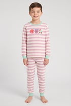 Kids Boy 2 Pieces Long Sleeve Stripe Top And Bottom Pajama Set, Multicolor