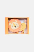 Graphic Print Pendulum Clock Lion, Assorted