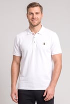 Men Sportswear Fit Short Sleeve Outdoor Polo Shirt, White