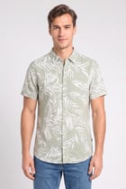 Men Regular Fit Allover Print Short Sleeve Casual Shirt, Multicolor