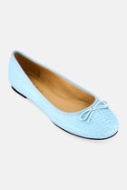 Women Maddox Slip On Flat Shoes, Mint Blue