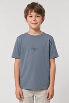 Kids Boy Crew Neck Short Sleeve Graphic Print T-Shirt, Grey