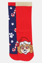 Toddlers Girl 2 Pairs Paw Patrol Crew Socks, Multicolor