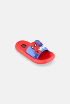 Kids Boy Spider-Man Slip On Slides, Multicolor