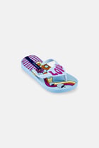 Toddlers Girl Love Floral Slip On Slippers, Multicolor