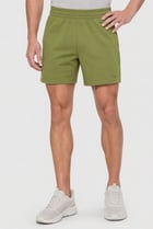 Men Regular Fit Training Shorts, Dark Olive