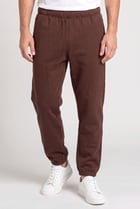 Men Relaxed Fit Outdoor Sweatpants, Brown