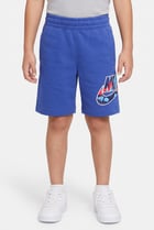 Toddlers Boy Sportswear Graphic Print Outdoor Shorts, Blue