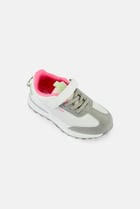 Kids Girl Velcro Closure Outdoor Shoes, Multicolor