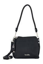 Women Brand Logo Cross Body Bag, Black