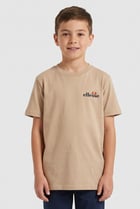 Kids Boy Sportswear Fit Short Sleeve Outdoor T-Shirt, Tan