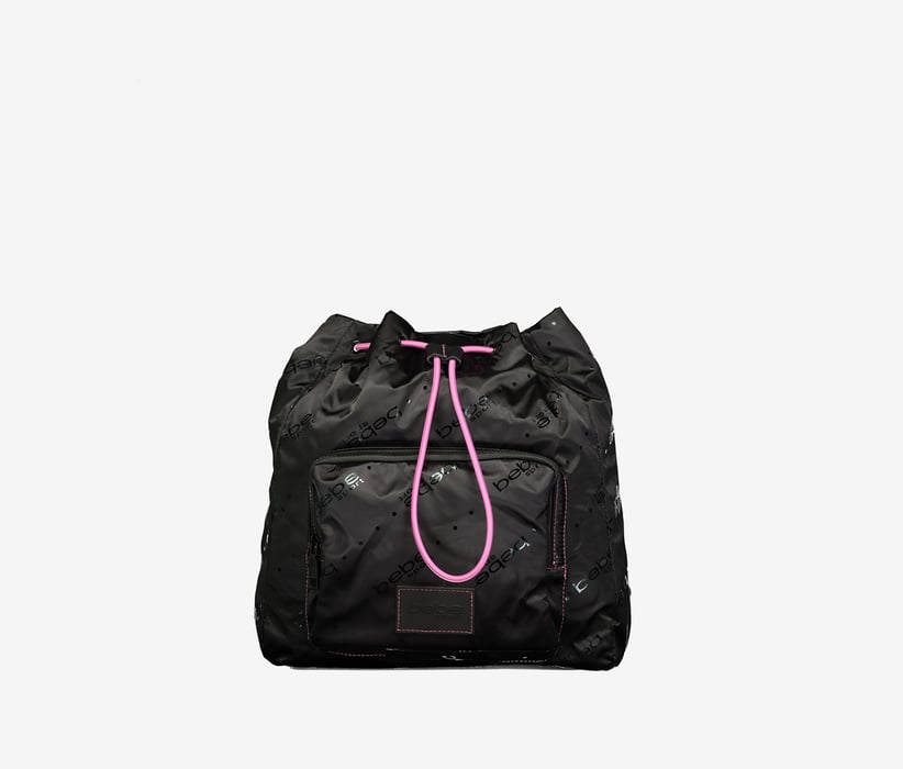 Buy Bebe Women Jodie Convertible Drawstring Backpack, Black 
