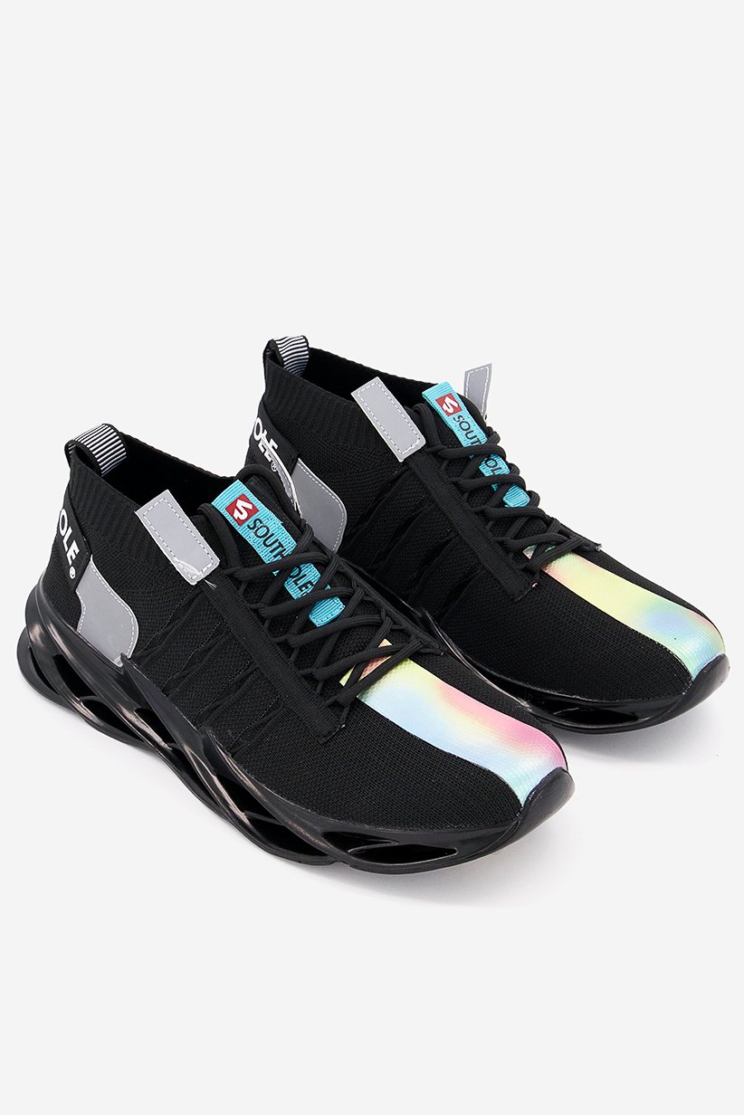 Buy Southpole Men Lennox,15 Running Shoes, Black Online  display picture 3