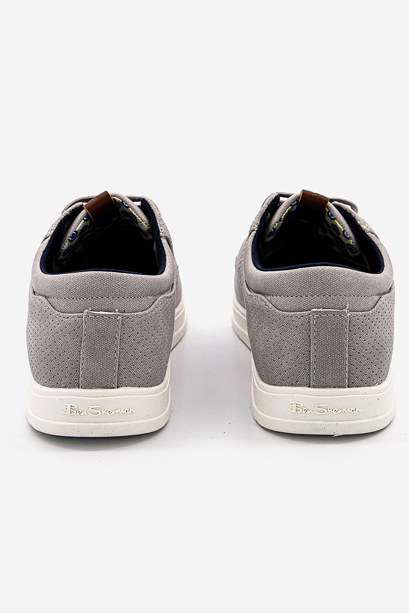 Ben Sherman Mens Kyle Oxford Gray Shoes (NWT) Buy Ben Sherman Men Kyle Oxford Lace Up Casual Shoes, Grey  main image 4