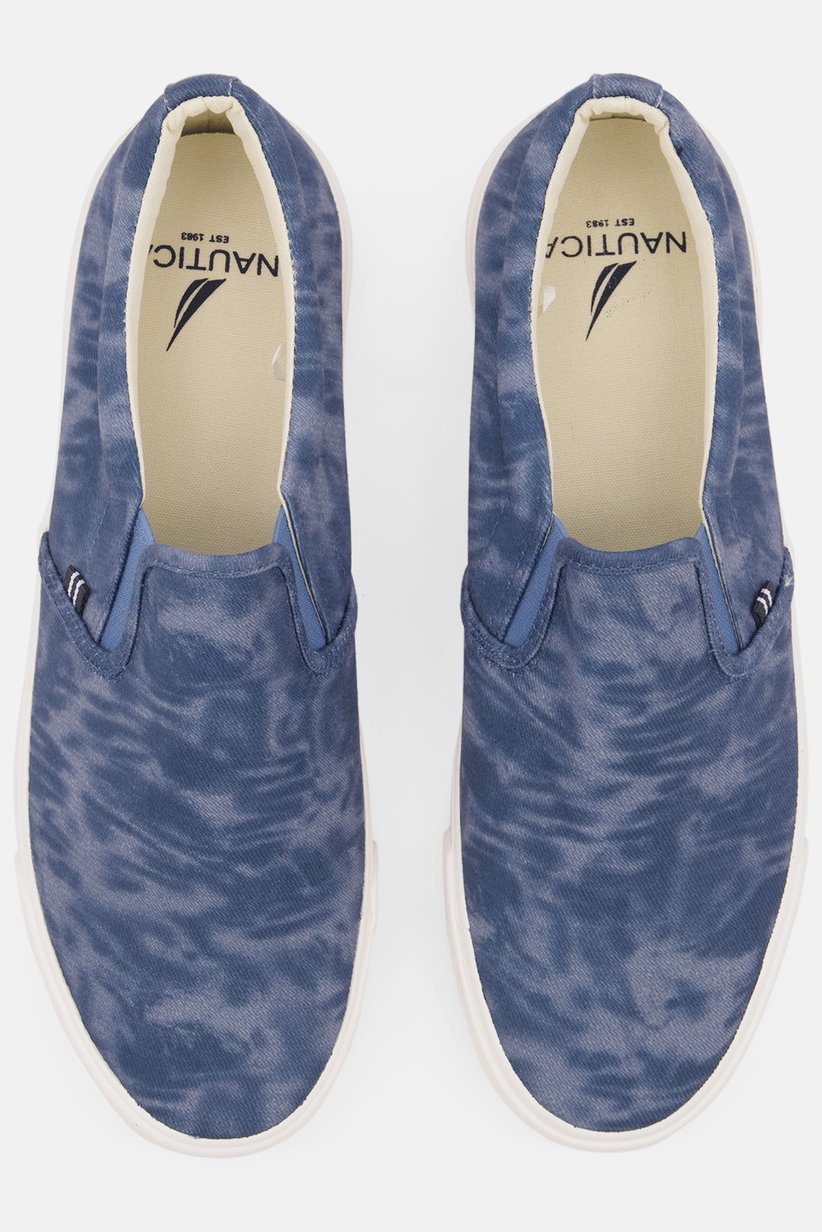Buy Nautica Men Candler Tie Dye Slip on Casual Shoes, Indigo  display picture 2