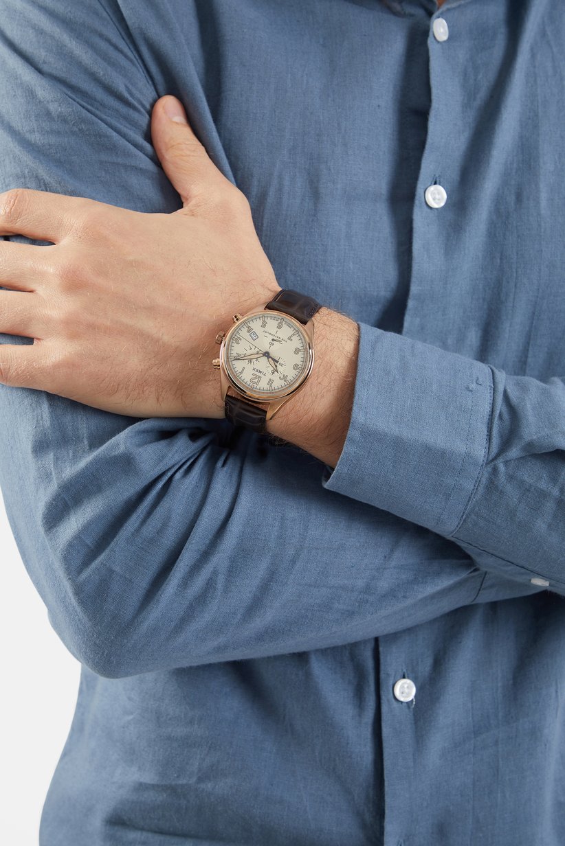 Men TW2R88300 The Waterbury Quartz Watch, Brown 2
