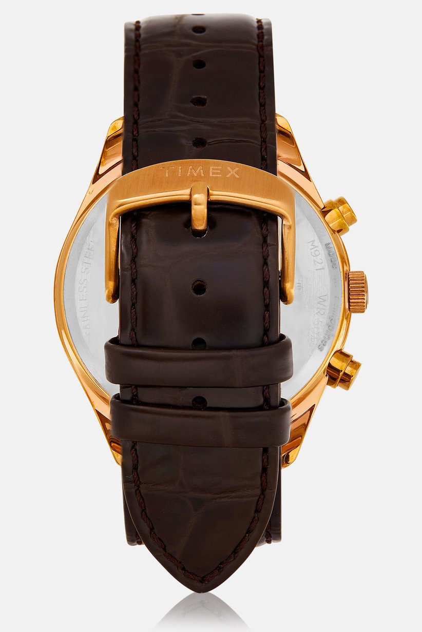 Men TW2R88300 The Waterbury Quartz Watch, Brown 3