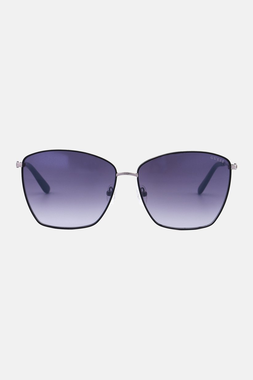 Buy Guess Women GU774508B64 Oversized Sunglasses, Silver  display picture 3