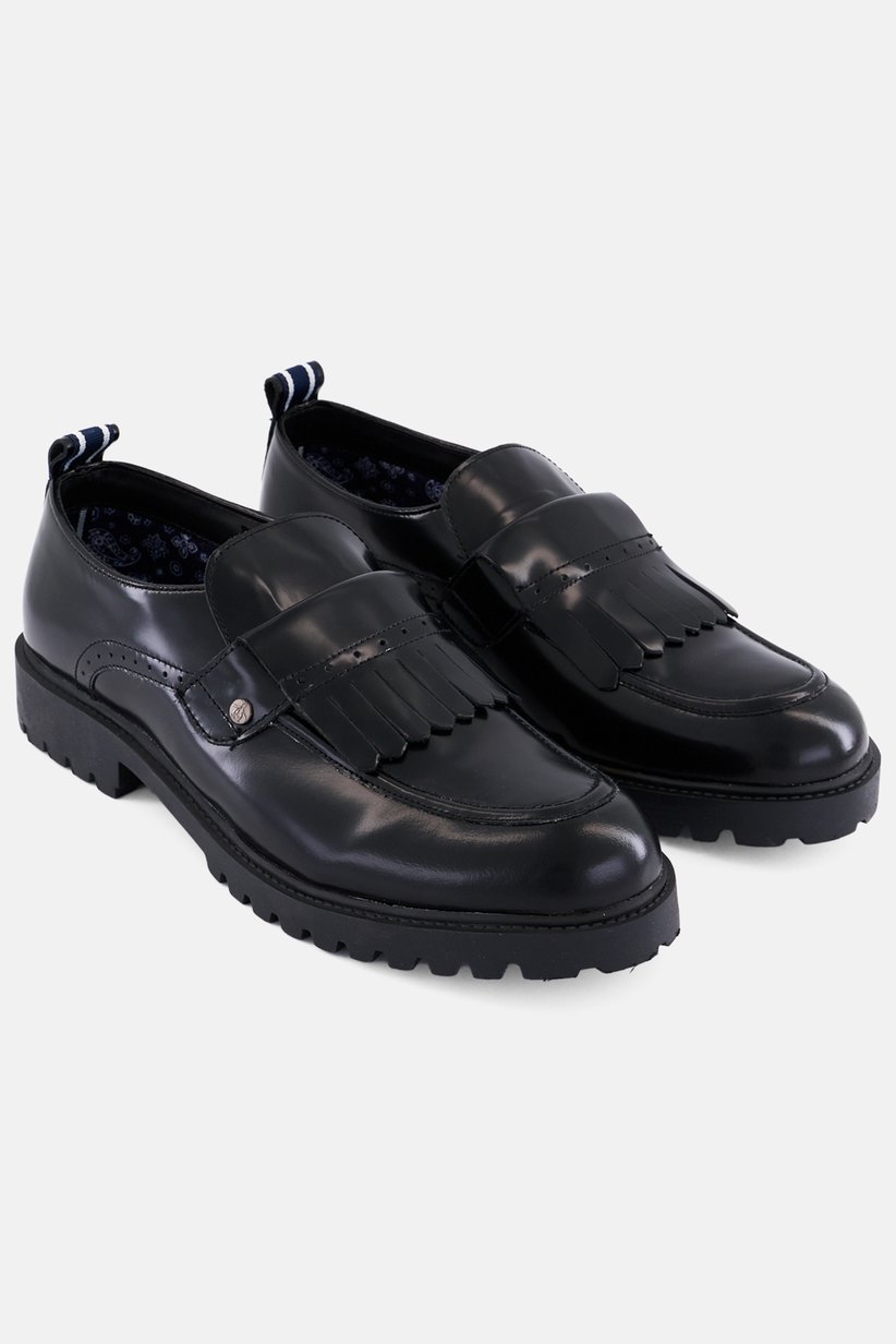 Buy Original Penguin Men Wide Fit Fringe Penny Slip On  display picture 3