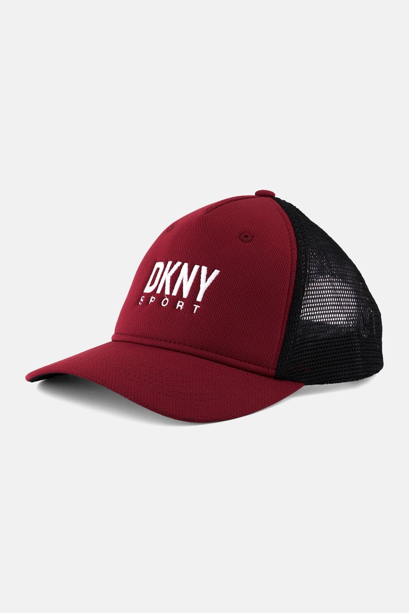 Buy DKNY DKNY Sport Men Embroidered Logo Trucker Cap, Maroon