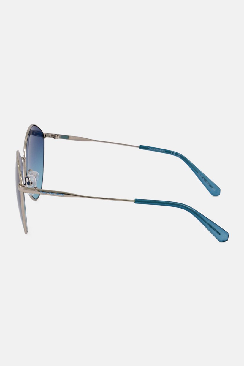 Calvin Klein Jeans
Women CKJ22202S Oval Sunglasses, Silver Calvin Klein Jeans Women main image 4