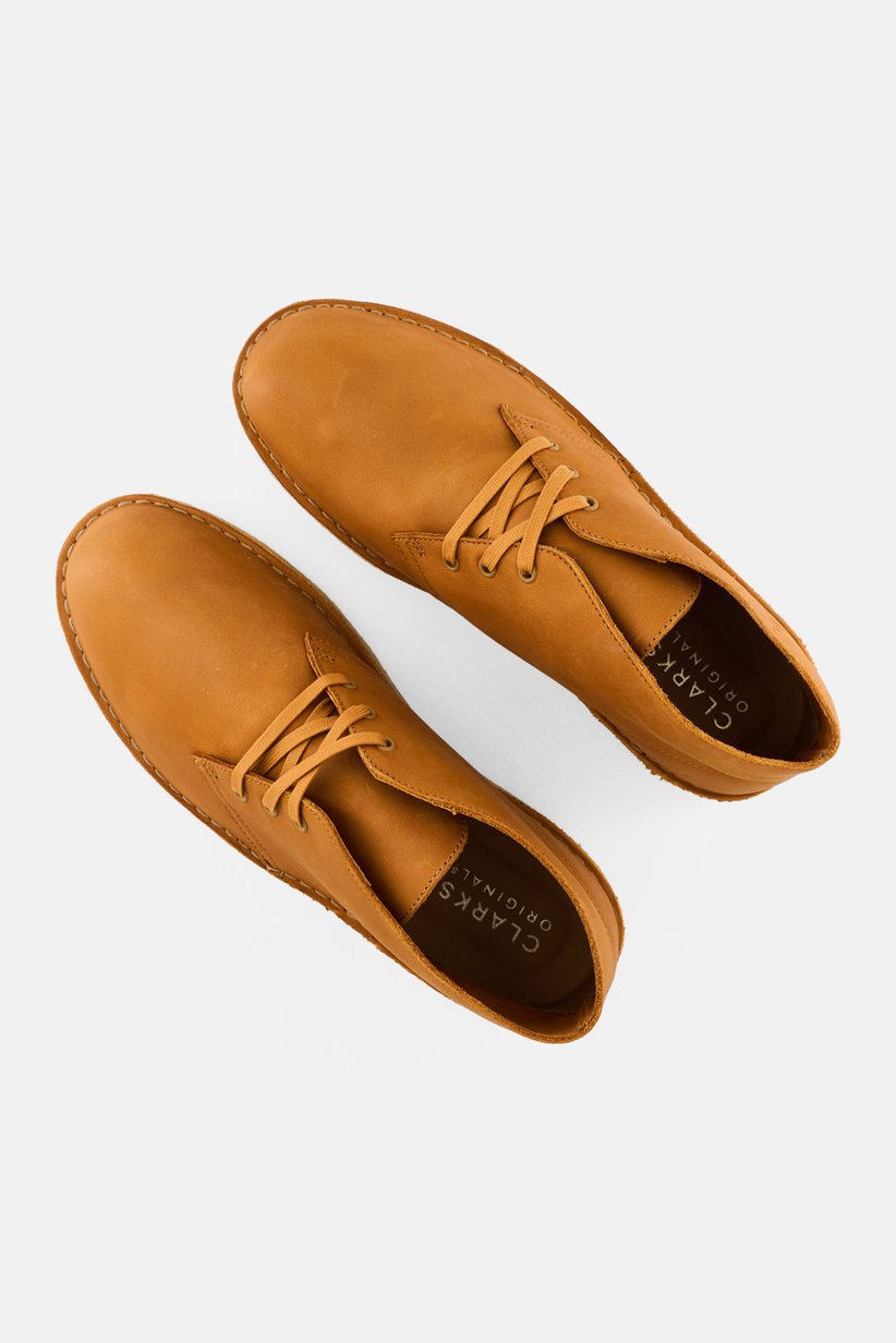 Buy Clarks Men Desert Coal Lace Up Ankle Boots, Brown Online  display picture 1