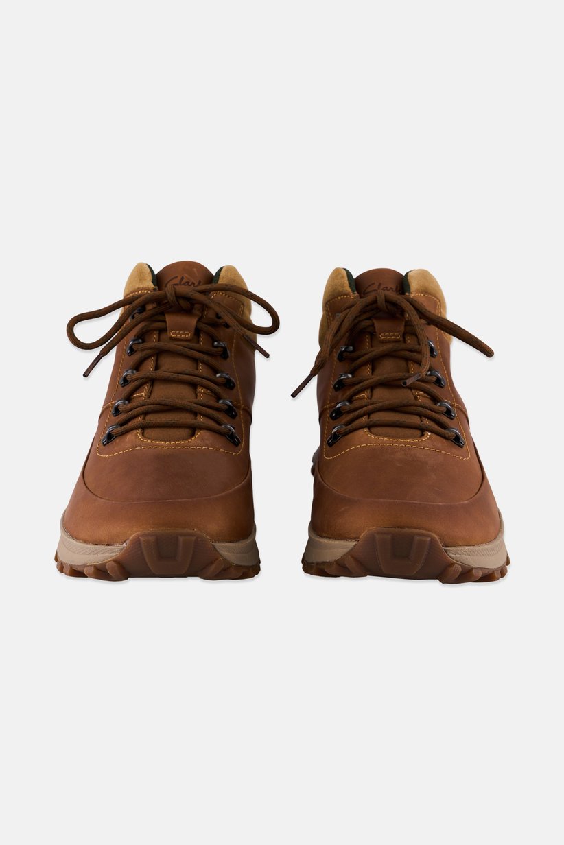 Men Atl Trek Mid Lace Up Ankle Boots, Tan 3